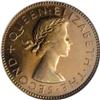 Image 1 : New Zealand Elizabeth II 4-piece Proof set 1954: