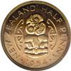 Image 2 : New Zealand Elizabeth II 4-piece Proof set 1954: