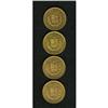 Image 2 : Peru Republic gold Libra Quartet, KM207, four