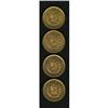 Image 2 : Peru Republic gold Libra Foursome, KM207,