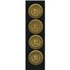 Image 2 : Peru Republic gold Libra - Four Coins, KM207,