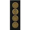 Image 1 : Peru Republic gold Libra Quartet, KM207, 1916