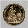 Image 3 : Peru Republic gold 100 Soles 1970, KM231, choice