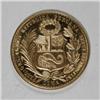 Image 4 : Peru Republic gold 100 Soles 1970, KM231, choice