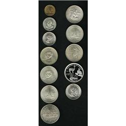 Peru Republic Modern Gold & Silver Types, KM268