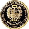 Image 2 : Peru Republic gold Nuevo Sol 1999, currently