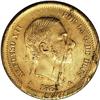 Image 1 : Philippines Alfonso XII Brass Pattern 50