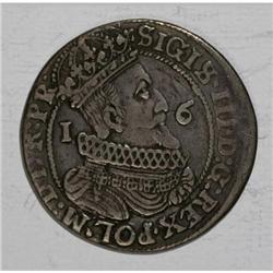 Poland Danzig Sigismund III Trio of Ortes,