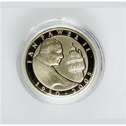 Poland Pope John Paul gold 100 Zloty 2005, 