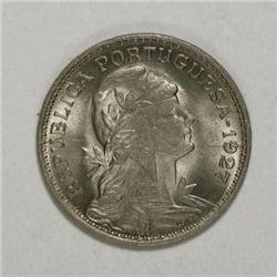 Portugal Republic 50 Centavos group, KM-577,