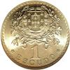 Image 2 : Portugal Republic 1 Escudo 1928, KM-578, MS64