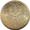 Image 2 : Portugal Republic 1 Escudo 1930, KM-578, MS63
