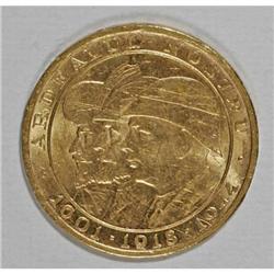 Romania Mihai I gold 20 Lei 1944, KM-XM13,