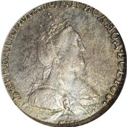 Russia Catherine II. Grivennik (10 Kopecks)