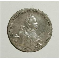 Russia Catherine II. Rouble 1764 C??-CA, Bust