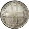 Image 1 : Russia Paul I. Heavy Rouble 1797 CM-??, Crowned
