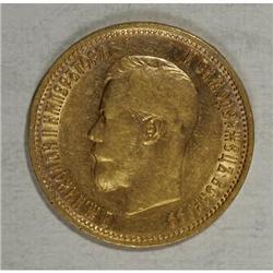Russia Nicholas II. Gold 10 Roubles 1899 ??,