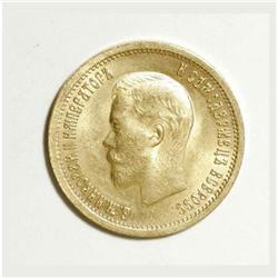 Russia Nicholas II. Gold 10 Roubles 1899 ??,