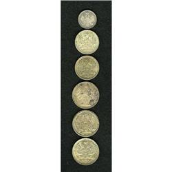 Russia Six-piece lot of minor coins. 5 Kopecks