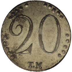 Russia Crimea. Catherine II 20 Kopecks 1787TM, 