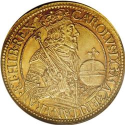 Scotland Charles I (1625-49) gold Unite, S-5531,