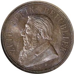 South Africa Republic bronze Penny 1892, KM-2,