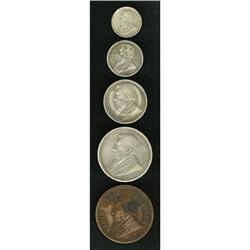 South Africa Republic set of coins: Penny 1898