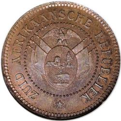 South Africa Republic bronze pattern Two Pence