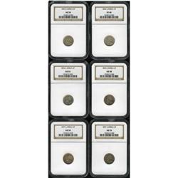 South Africa Republic coinage group: all graded