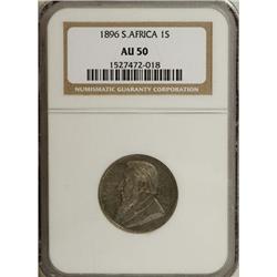 South Africa Republic silver Shilling 1896,