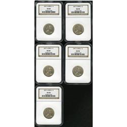 South Africa Republic silver Shillings lot of