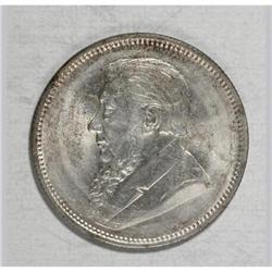 South Africa Republic silver 2 Shillings 1897,