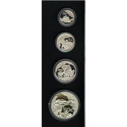 South Africa Republic Wildlife Series silver
