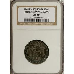 Spain Ferdinand & Isabella Real ND (1497 Y SS)
