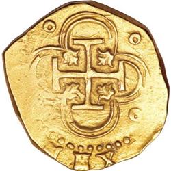 Spain Felipe II cob gold 2 Escudos 1590/89 