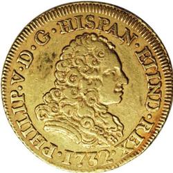 Spain Felipe V gold 2 Escudos 1732-Madrid,