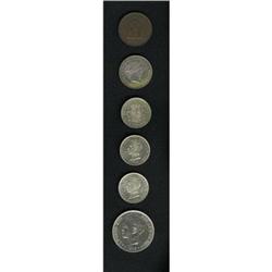 Spain Assortment of Spanish Types, Escudo 1866M