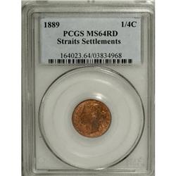 Straits Settlements Victoria bronze 1/4 Cent