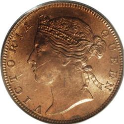 Straits Settlements Victoria bronze 1/2 Cent
