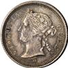 Image 1 : Straits Settlements Victoria 5 Cents 1874-H,