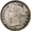 Image 1 : Straits Settlements Victoria 5 Cents 1876-H,