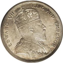 Straits Settlements Edward VII 1 Dollar 1903-B,