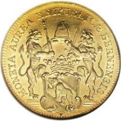 Switzerland Bern. 2 Ducats 1727,