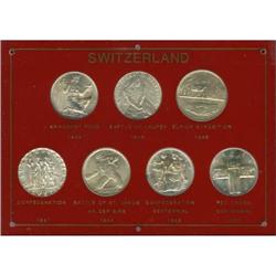 Switzerland Confederation. 5 Francs Silver
