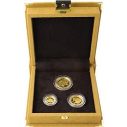 Tanzania Serengeti Wildlife Gold Proof Set 1998,