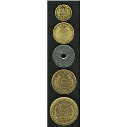 Tunisia French Protectorate Piefort Essai Set,