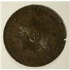 Image 2 : Uruguay Republic 20 Centesimos 1854, KM2.3,