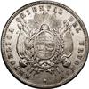 Image 1 : Uruguay Republic Peso 1878A, KM17a, rare date,