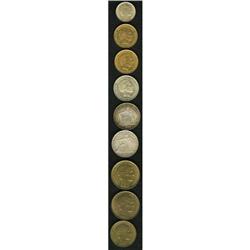 Uruguay Republic High Grade Type Selection, KM25