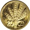 Image 2 : Uruguay Republic gold Pattern 20 Centesimos